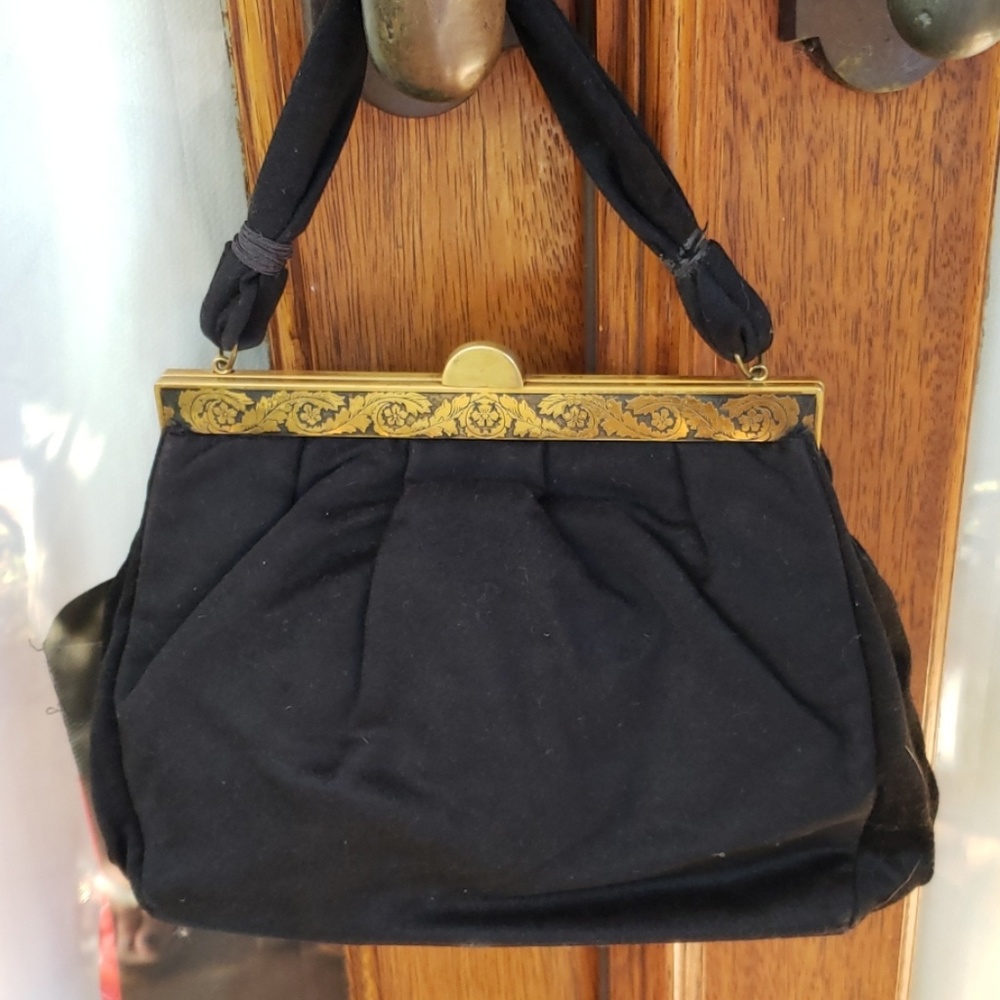 Vtg Crown Lewis purse